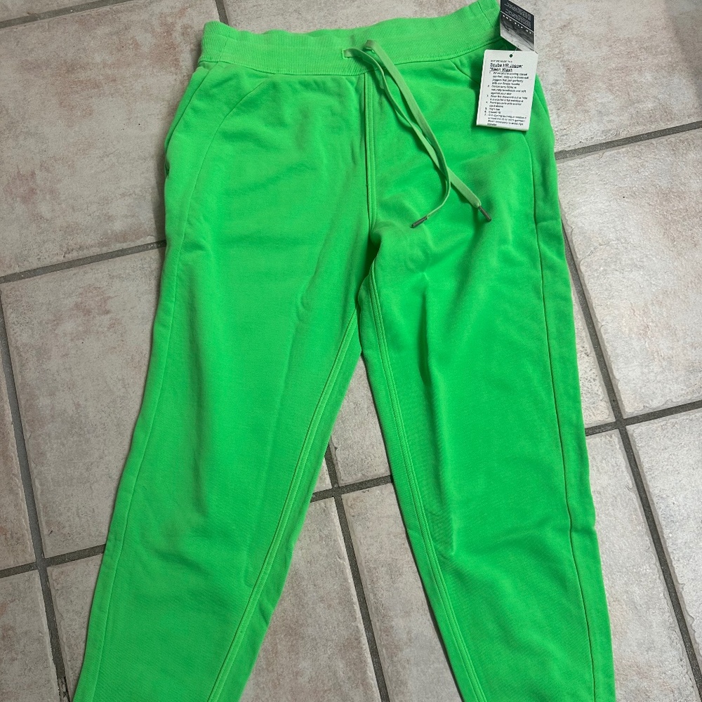 New Lululemon Scuba HR Jogger Neon Wash
